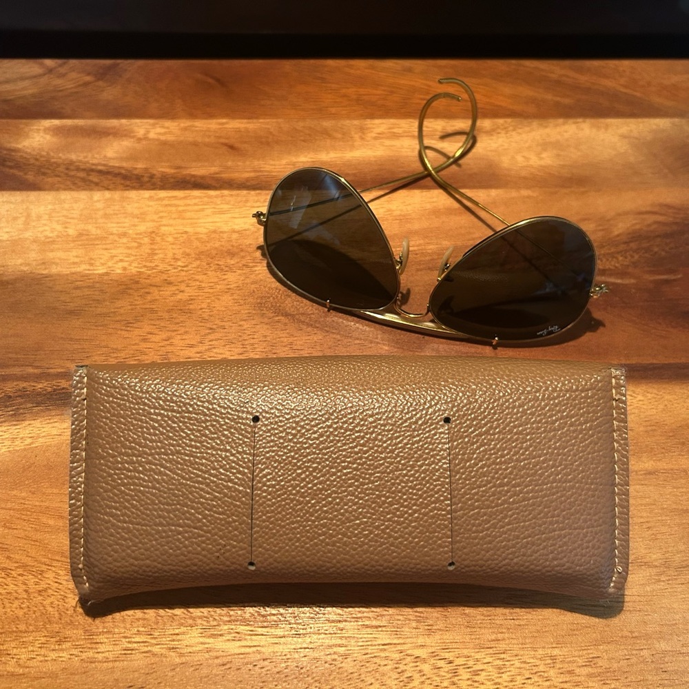 Vintage Ray-Ban Aviator B&L Sunglasses w/ Original Case 58mm - Picture 13 of 13